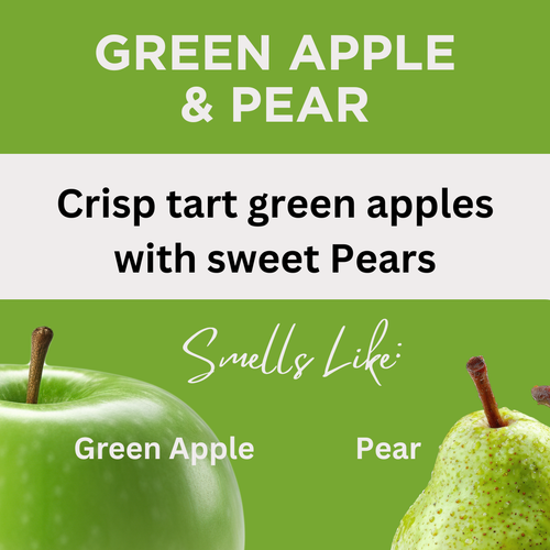 Green Apple & Pear Scented Massage Oil