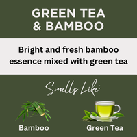 Green Tea & Bamboo Scented Argan Oil Hair Shampoo