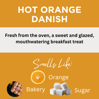 Hot Orange Danish Scented Massage Oil