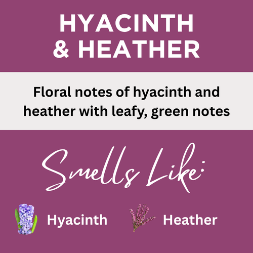 Hyacinth & Heather Scented Massage Oil