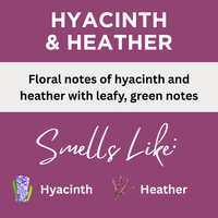 Hyacinth & Heather Scented Argan Oil Hair Shampoo