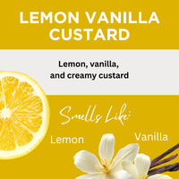 Lemon Vanilla Custard Scented Argan Oil Hair Shampoo