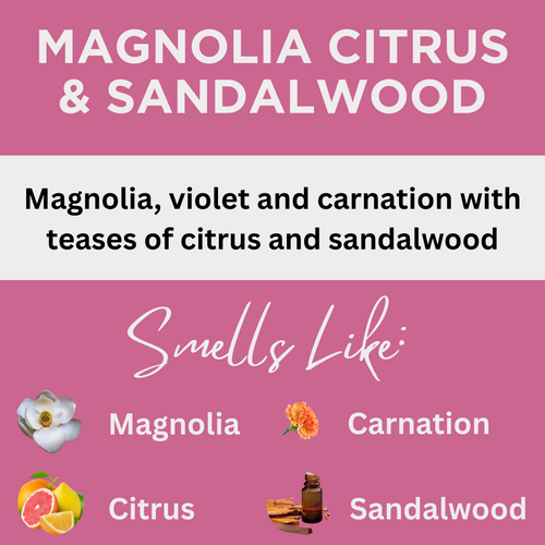 Magnolia Citrus & Sandalwood Scented Argan Oil Hair Shampoo
