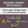 Sugary Sweet Patchouli Scented Body Lotion