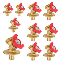 1/2" PEX Crimp x 3/4" NH, PEX Sillcock, Red