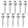 1/2" Push Fit x 3/4" Hose Bibb, 10" Anti Siphon Frost Free Sillcock