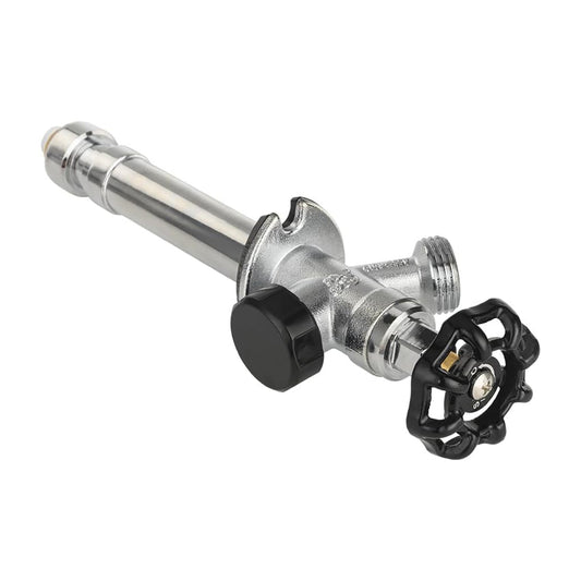 1/2" Push Fit x 3/4" Hose Bibb, 4" Anti Siphon Frost Free Sillcock