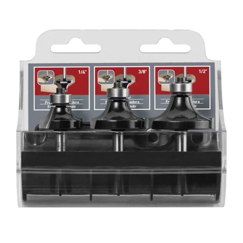 SKIL 91002 3pc Carbide Roundover Set