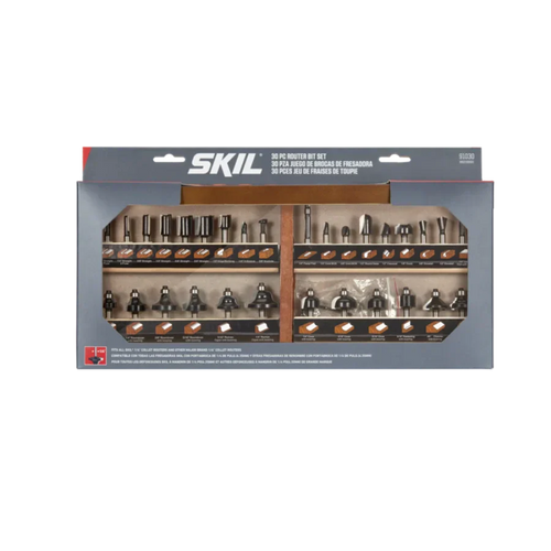 SKIL 91030 30pc Router Bit Set w/ Instructions