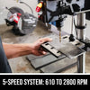 SKIL DP9505-00 6.2Amp 10" Benchtop Drill Press with Laser