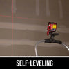 SKIL LL932301 Self-leveling Red Cross Line Laser