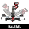 SKIL MS6305-00 10" 15Amp Dual Bevel Sliding Compound Corded Miter Saw