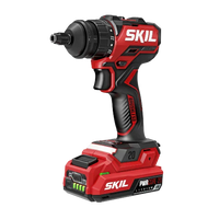 SKIL QD6293B-10 20V Installation Drill Kit with 4 Attachments, 20V 2.0Ah USB-C Battery and 45W PD Charger