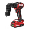 SKIL QD6293B-10 20V Installation Drill Kit with 4 Attachments, 20V 2.0Ah USB-C Battery and 45W PD Charger