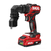 SKIL QD6293B-10 20V Installation Drill Kit with 4 Attachments, 20V 2.0Ah USB-C Battery and 45W PD Charger