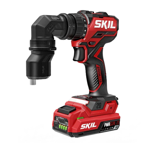 SKIL QD6293B-10 20V Installation Drill Kit with 4 Attachments, 20V 2.0Ah USB-C Battery and 45W PD Charger