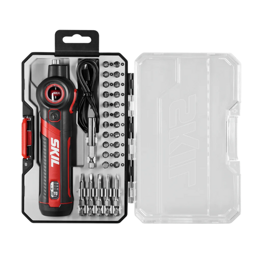 SKIL SD5619-02 Rechargeable Screwdriver w/ 28 Bits