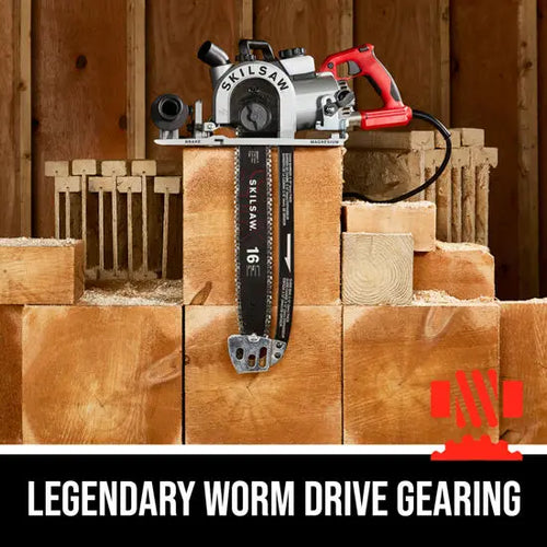 SKIL SPT55-11 16” WD Sawsquatch Carpentry Chainsaw w/ stand