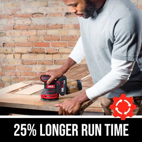 SKIL SR660301 PWR CORE 20™ Brushless 20V Random Orbital Sander (Tool Only)
