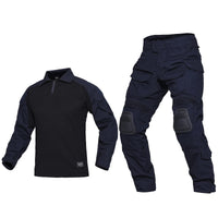 Army Tactical Desert Combat Suits with Knee Pads - G3