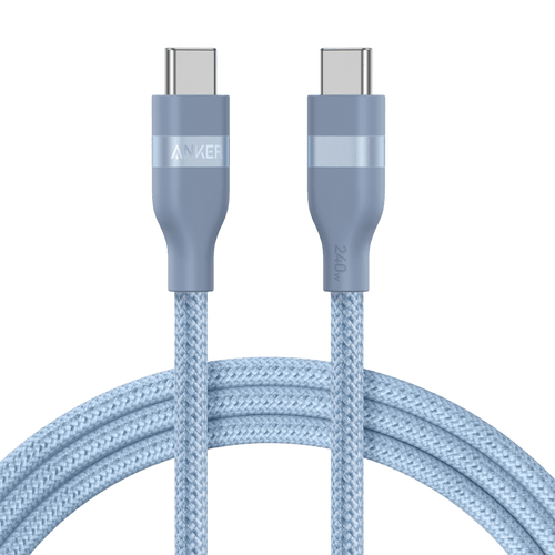 Anker USB-C to USB-C Cable (3 ft / 6 ft, 240W, Upcycled-Braided)