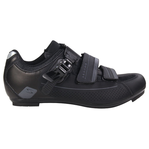 Serfas Men’s Leadout Buckle Road Cycling Shoes (White) (SMR-501W) 41, 48