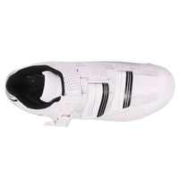 Serfas Men’s Leadout Buckle Road Cycling Shoes (White) (SMR-501W) 41, 48