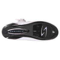Serfas Men’s Leadout Buckle Road Cycling Shoes (White) (SMR-501W) 41, 48