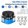 PEX Clamp Rings 1/2" (100) in Bottle Plumbingsell