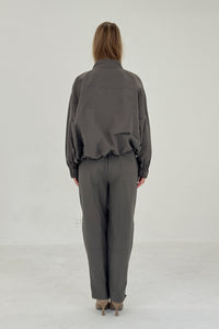 SABLE PANT IN CHARCOAL