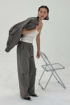 SABLE PANT IN CHARCOAL