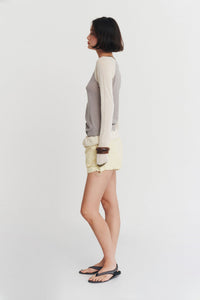 MIRINAE RAGLAN TOP IN MATCHA MEL