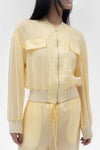 FABIO VOILE JACKET IN BUTTER
