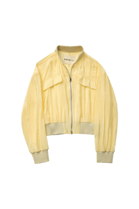 FABIO VOILE JACKET IN BUTTER