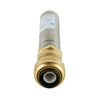 1/2" Push Fit, Straight Water Hammer Arrestor, Stainless Steel Plumbingsell