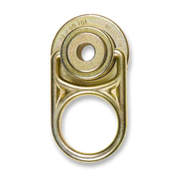 Frontline STM10K-SA 10K Steel Yellow Zinc Plated Anchor Swivel 5/8" (Swivel Only)