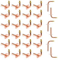 PEX A Expansion 1/2" Copper Stub with Wall Flange, 8" Length