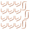 PEX Crimp 1/2" Copper Stub, 6" Length