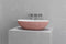 Textured Blush Concrete / White