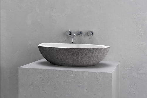 Half Ovoid Luxury Vessel Sink