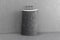 Textured Gray Concrete / White