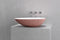 Textured Blush Concrete / White