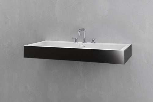 Wall Mounted Rectangular Bathroom Sink
