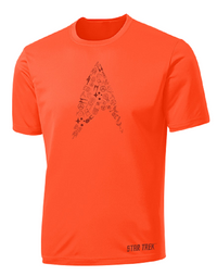 Star Trek Cadet Men's Tech Shirt (S, M, XL, 2XL)