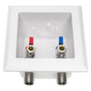 1/2" Sweat MIP, Faucet Outlet Box, with Installed 1/4 Turn Ball Valve Plumbingsell