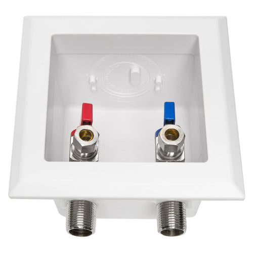 1/2" Sweat MIP, Faucet Outlet Box, with Installed 1/4 Turn Ball Valve Plumbingsell