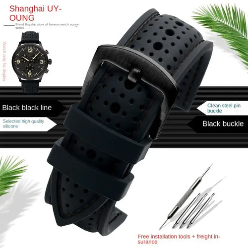 Ticwatch Silicone Band - Breathable, Comfortable, Versatile
