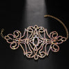 AB Rhinestone Wrap Snap Bracelet