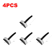 1-5PCS Snow Removal Scraper Portable Windshield Ice Scraper Stainless Steel Frost Removal Tool For Car Window Snow Cleaning Tool