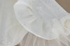 Victorian Ruffle Floral Lace Overbust Corset Bustier Body Shaper Top